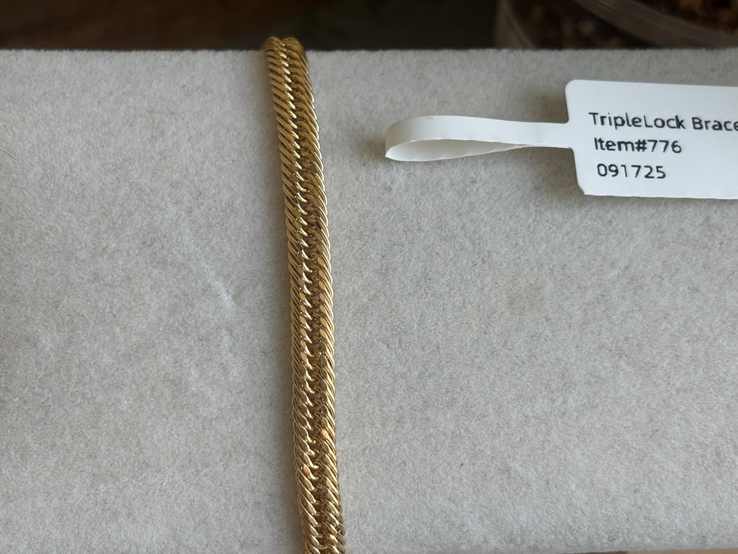 18K Real Gold Bracelet