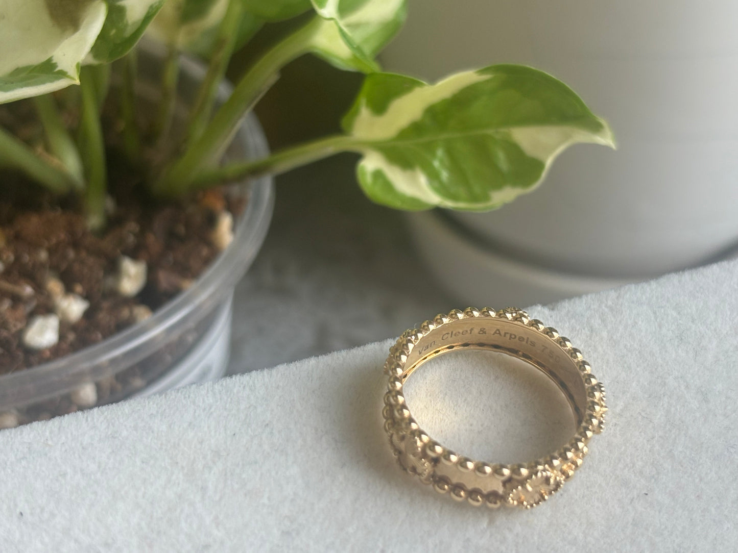 18K Real Gold Ring s7