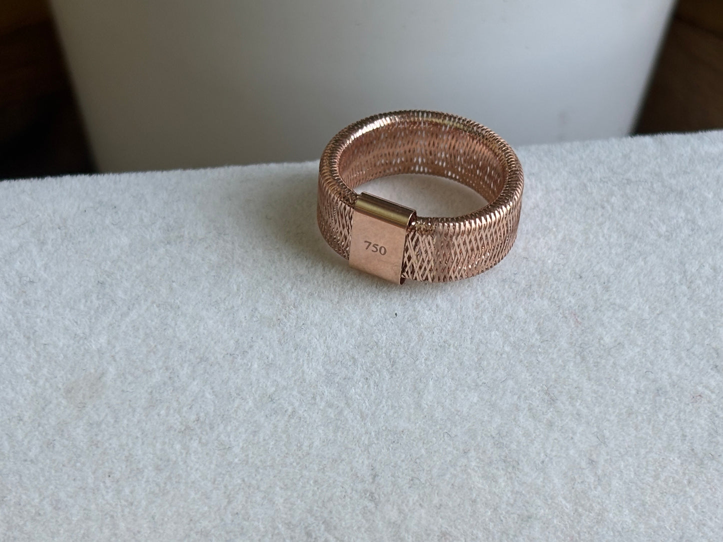18K Real Gold Ring