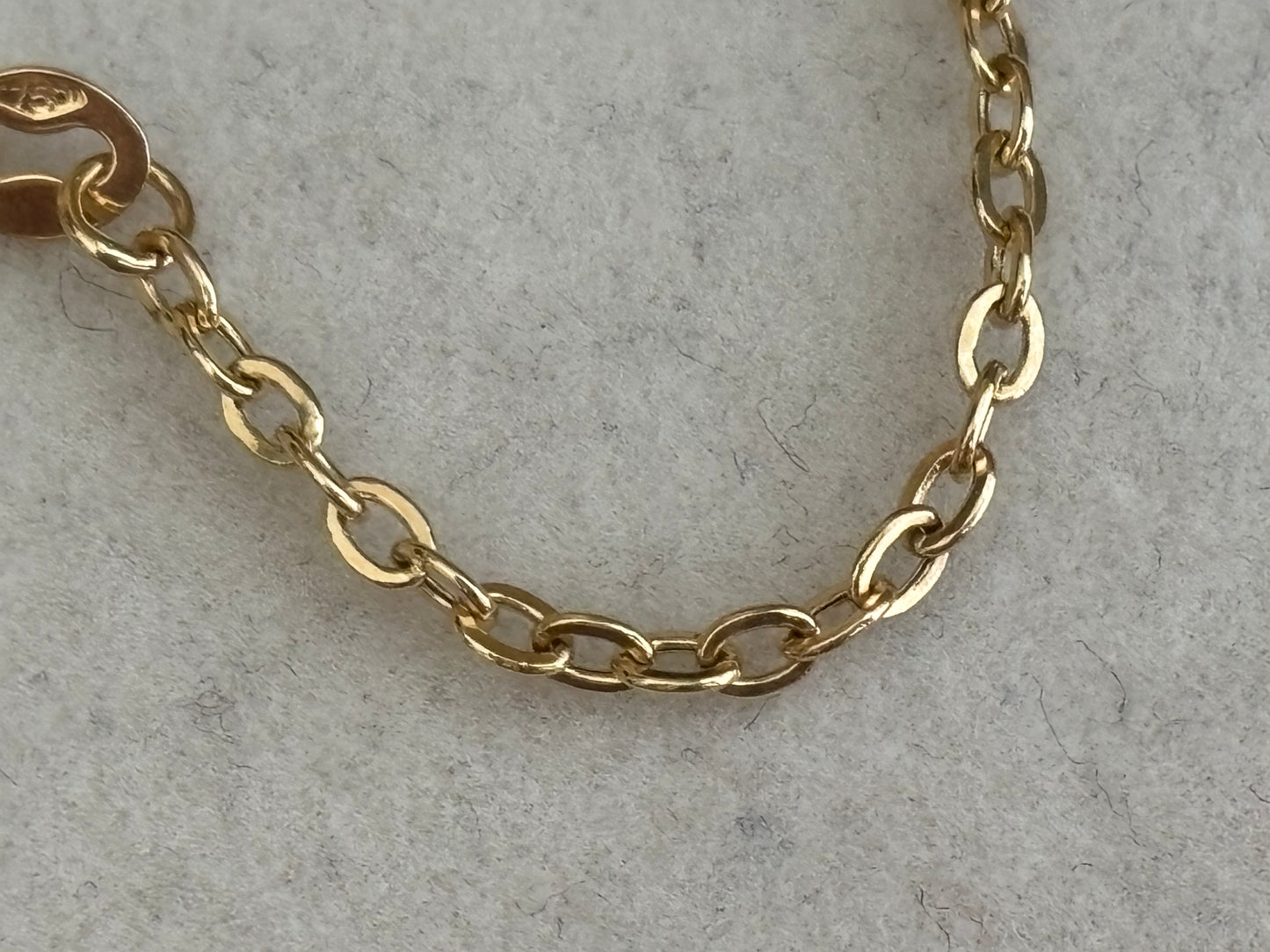 18K Real Gold Kids Bracelet