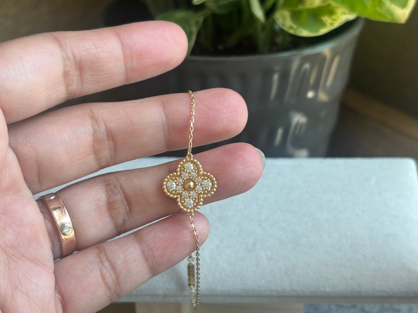 18K Real Gold Bracelet