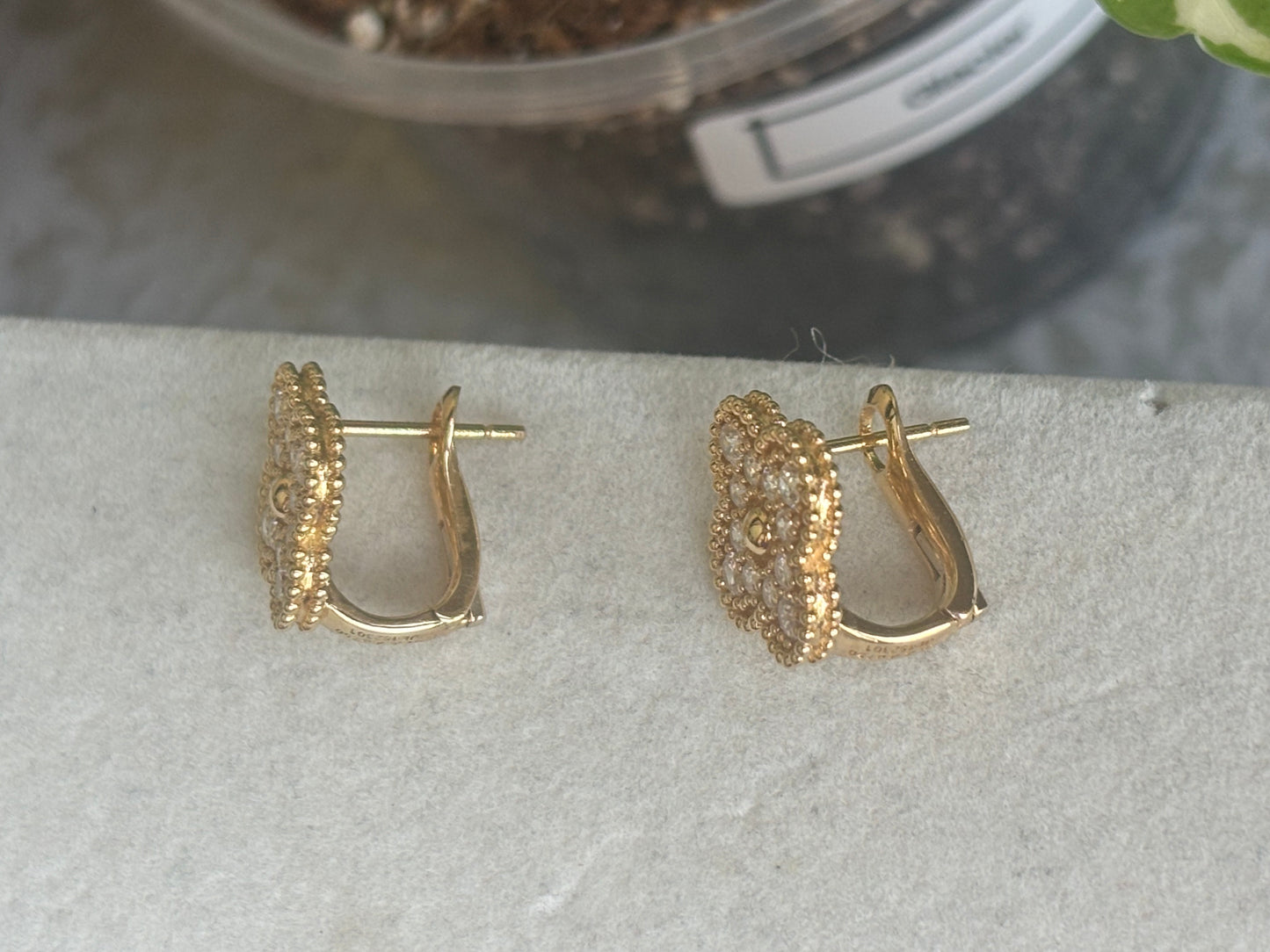 FOR HELEN ONLY! 18K Real Gold Earrings