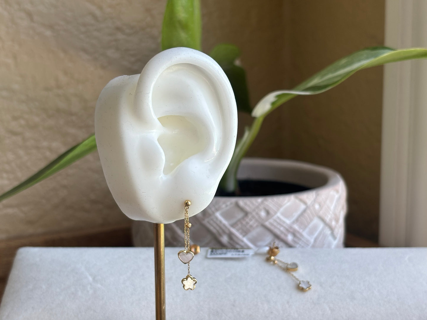 18K Real Gold Dangling