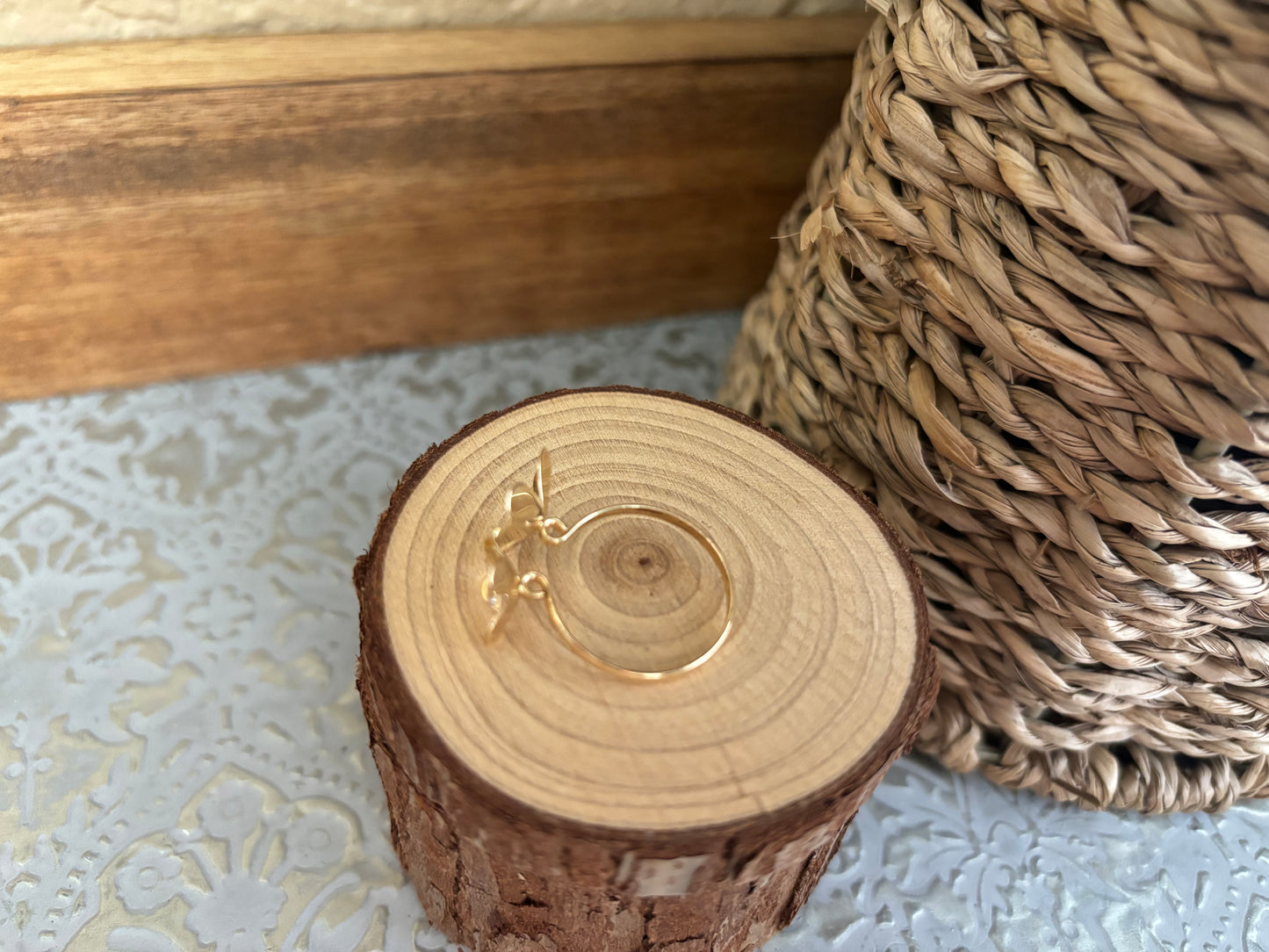 18K Real Gold ring Sz 7