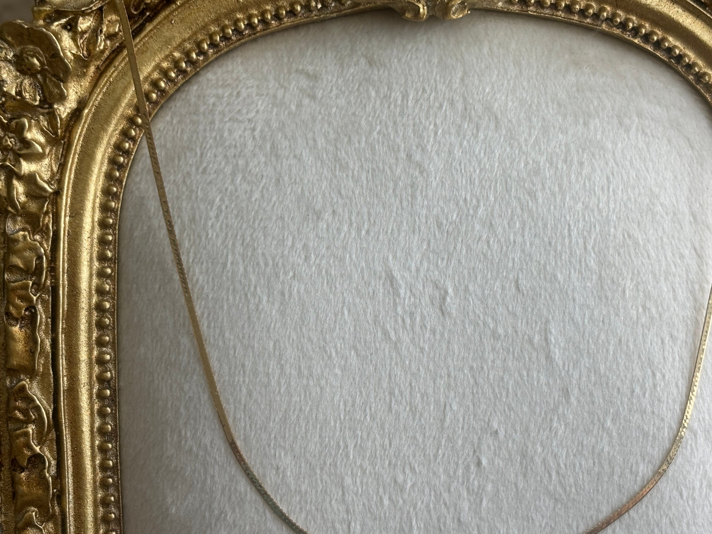18K Real Gold Jade Chain 18