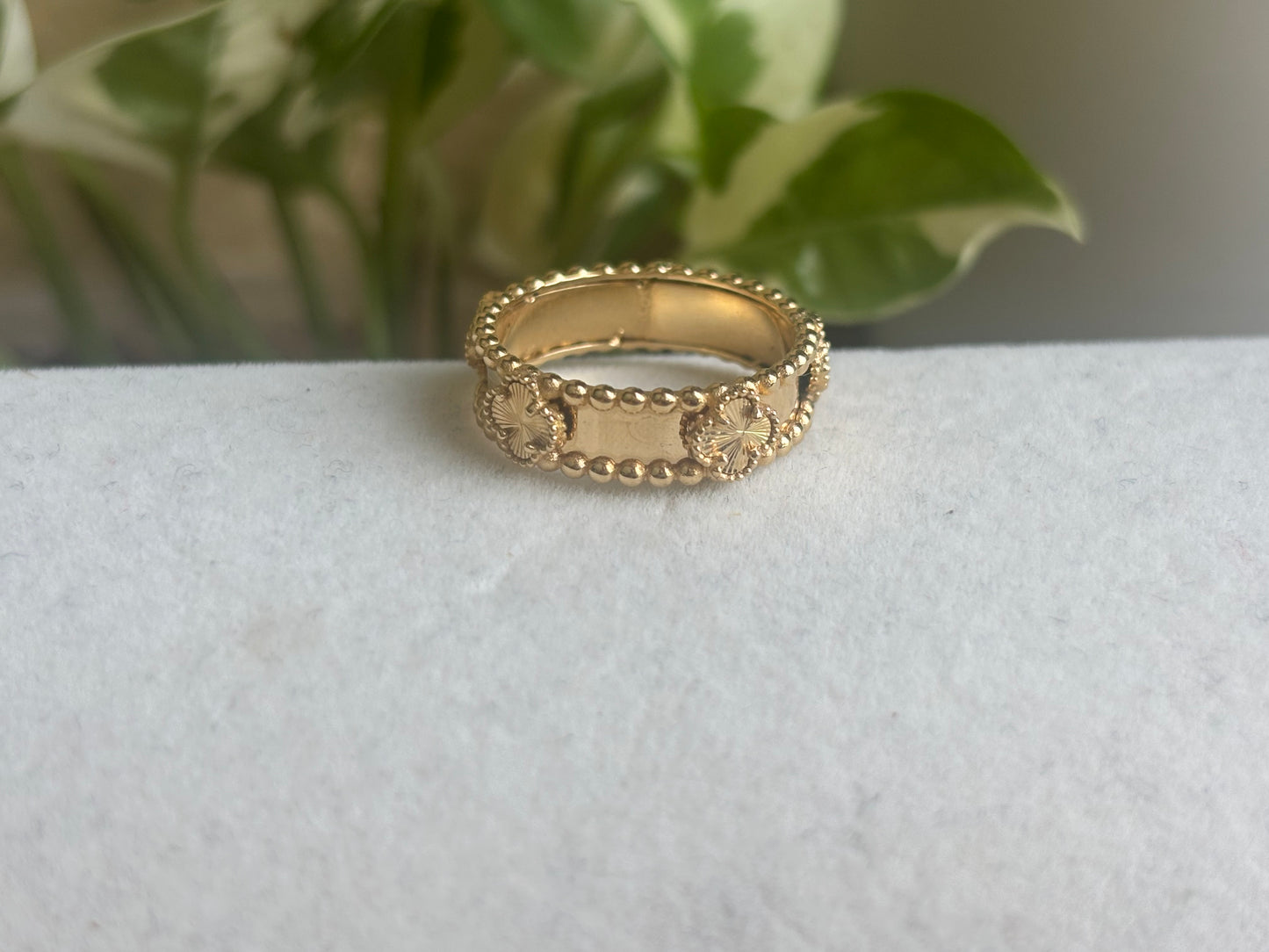 18K Real Gold Ring s7