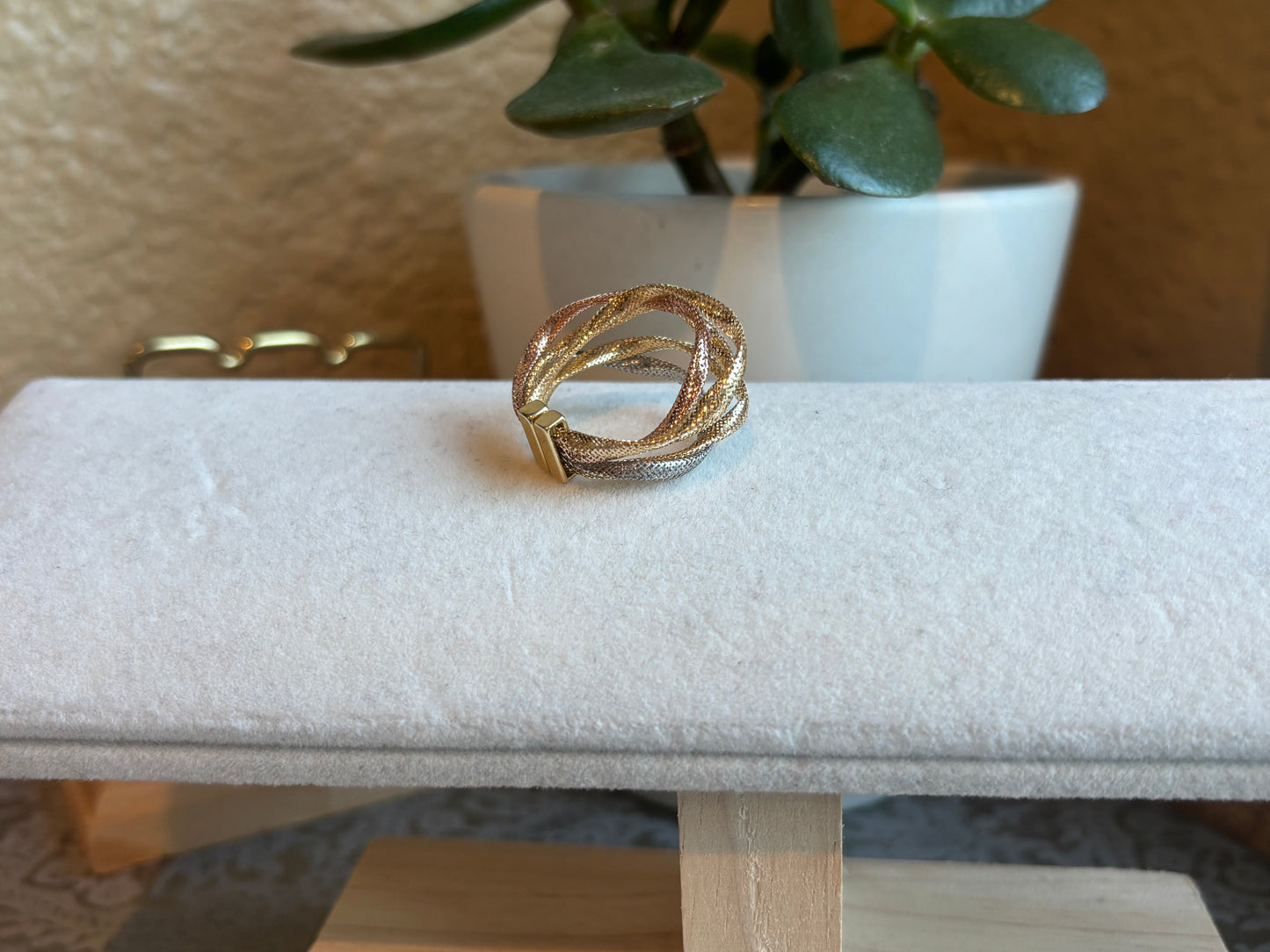 18K Real Gold Ring
