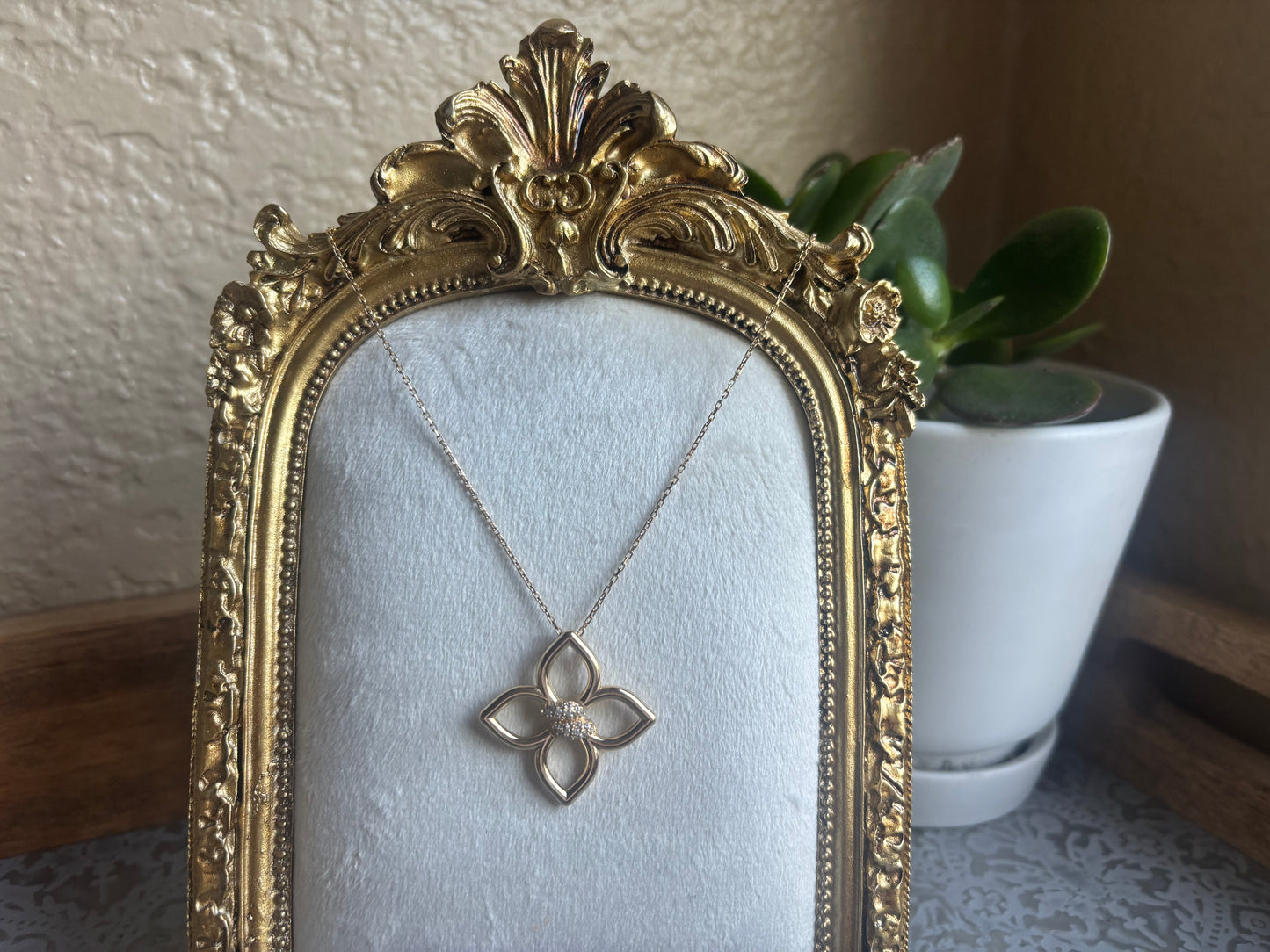 18K Real Gold Necklace