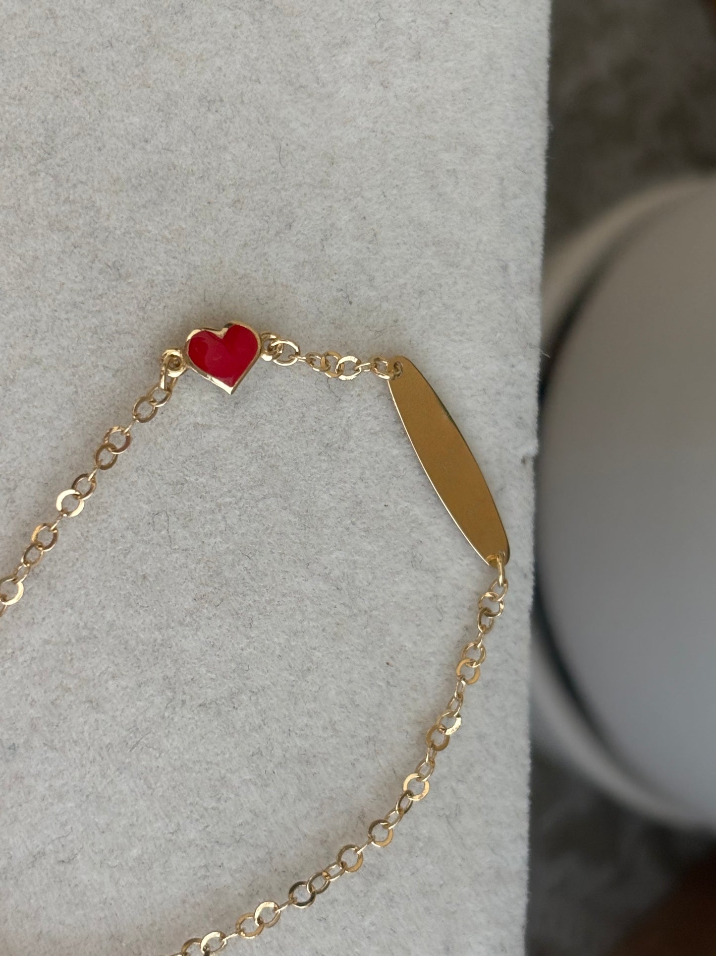 18K Real Gold Kids Bracelet