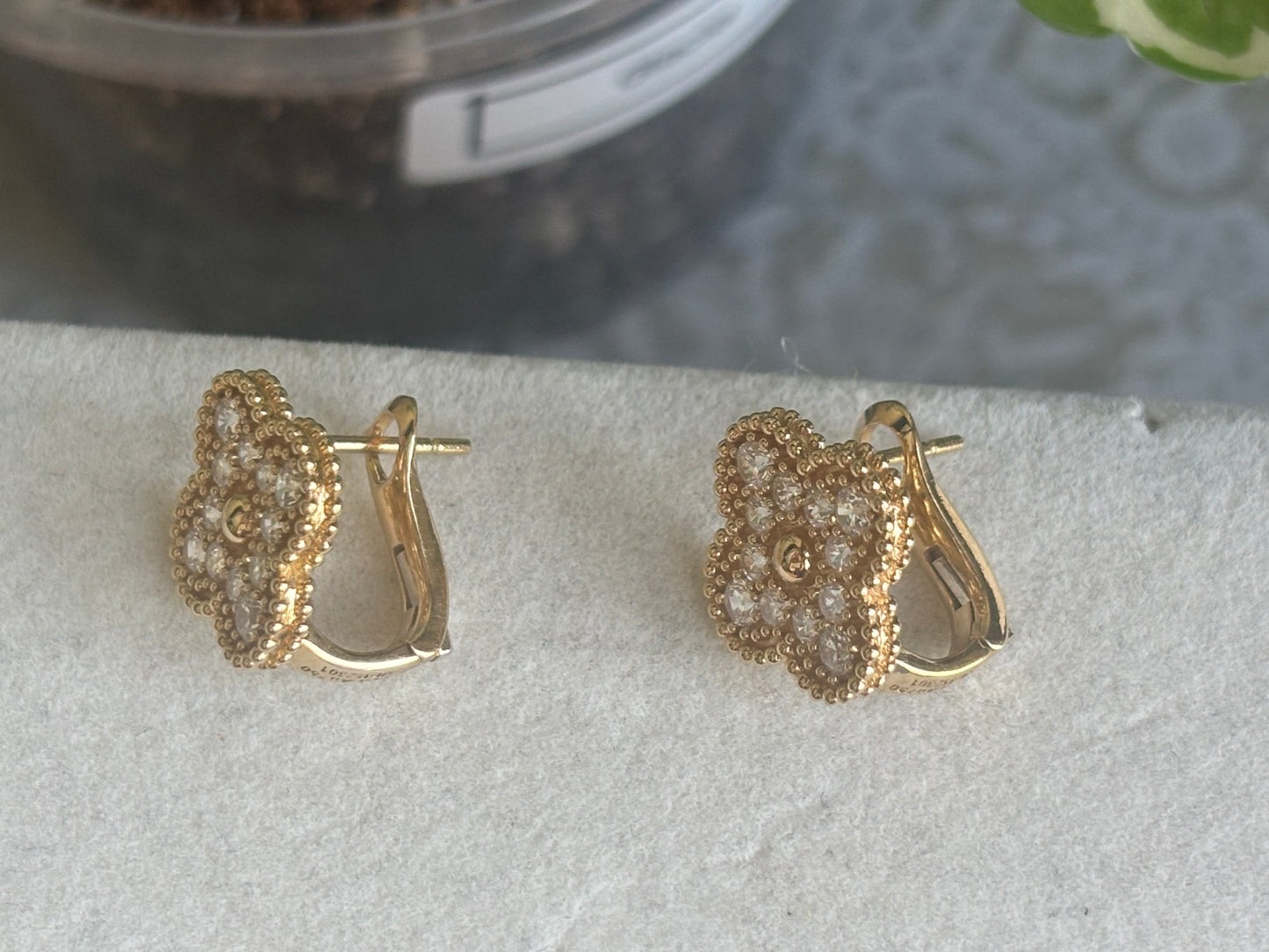 FOR HELEN ONLY! 18K Real Gold Earrings