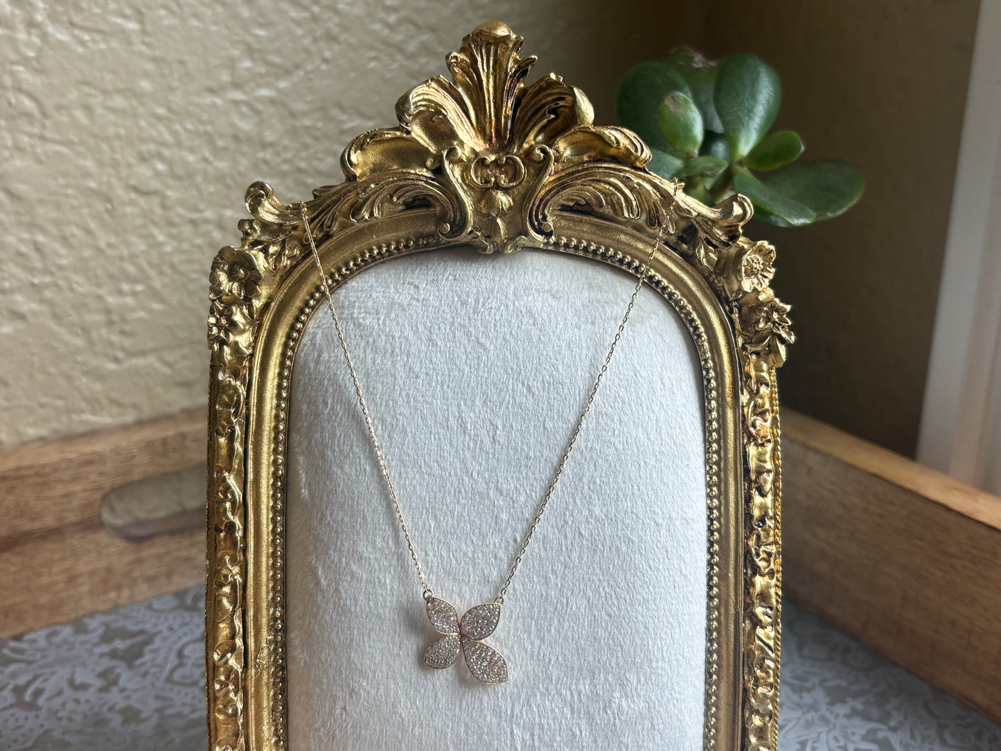 18K Real Gold Necklace