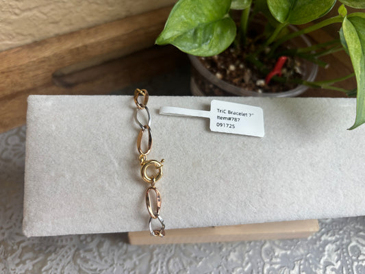 18K Real Gold Bracelet