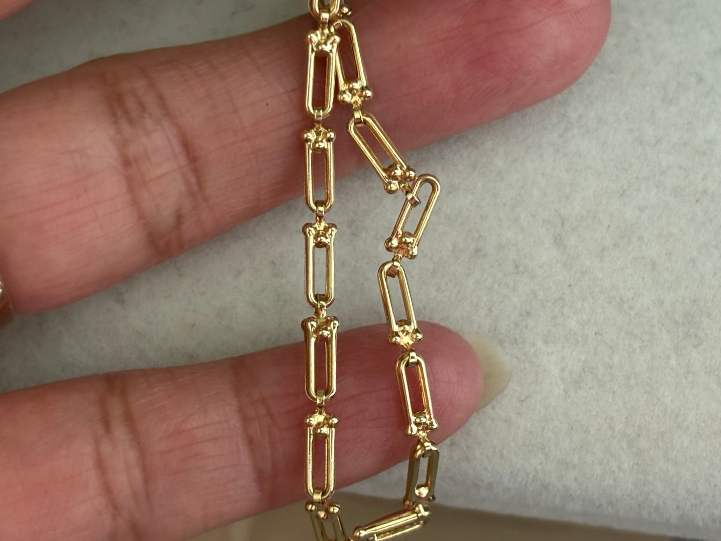 18K Real Gold Bracelet