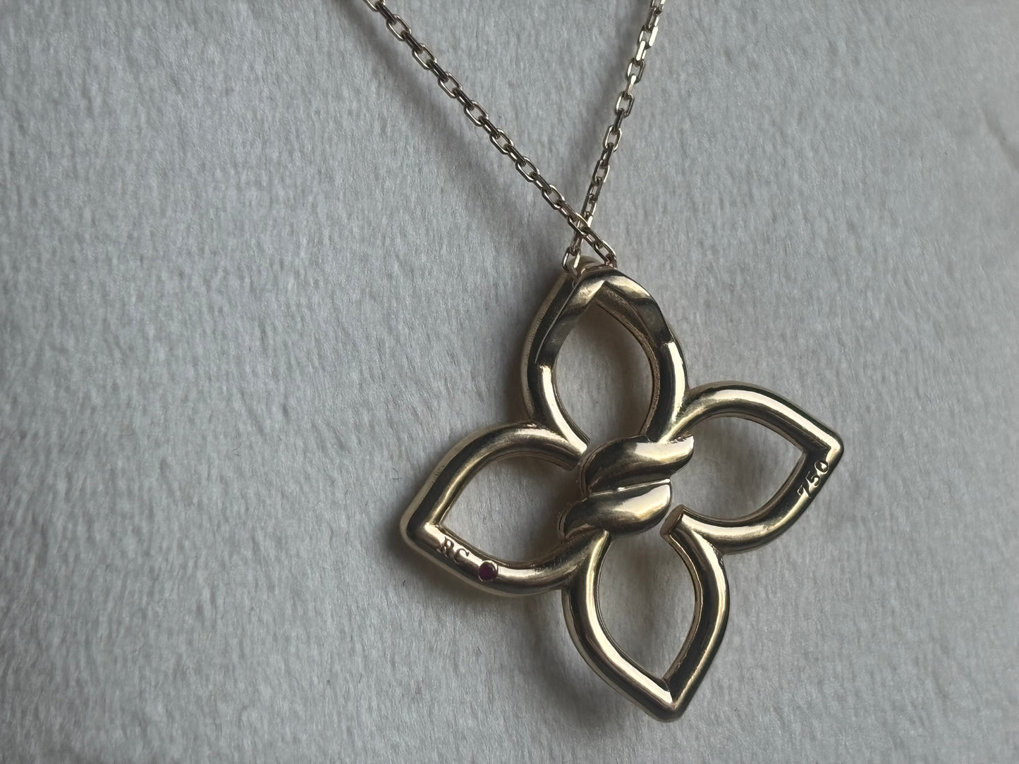 18K Real Gold Necklace