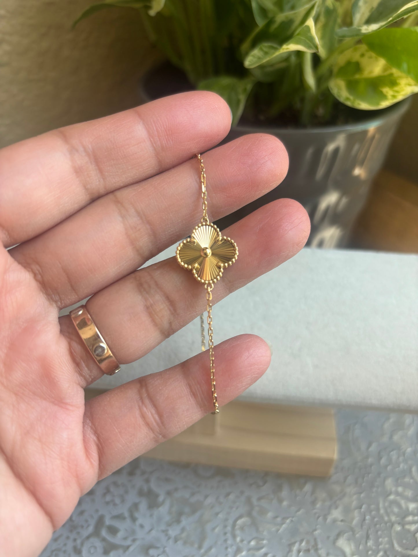 18K Real Gold Bracelet