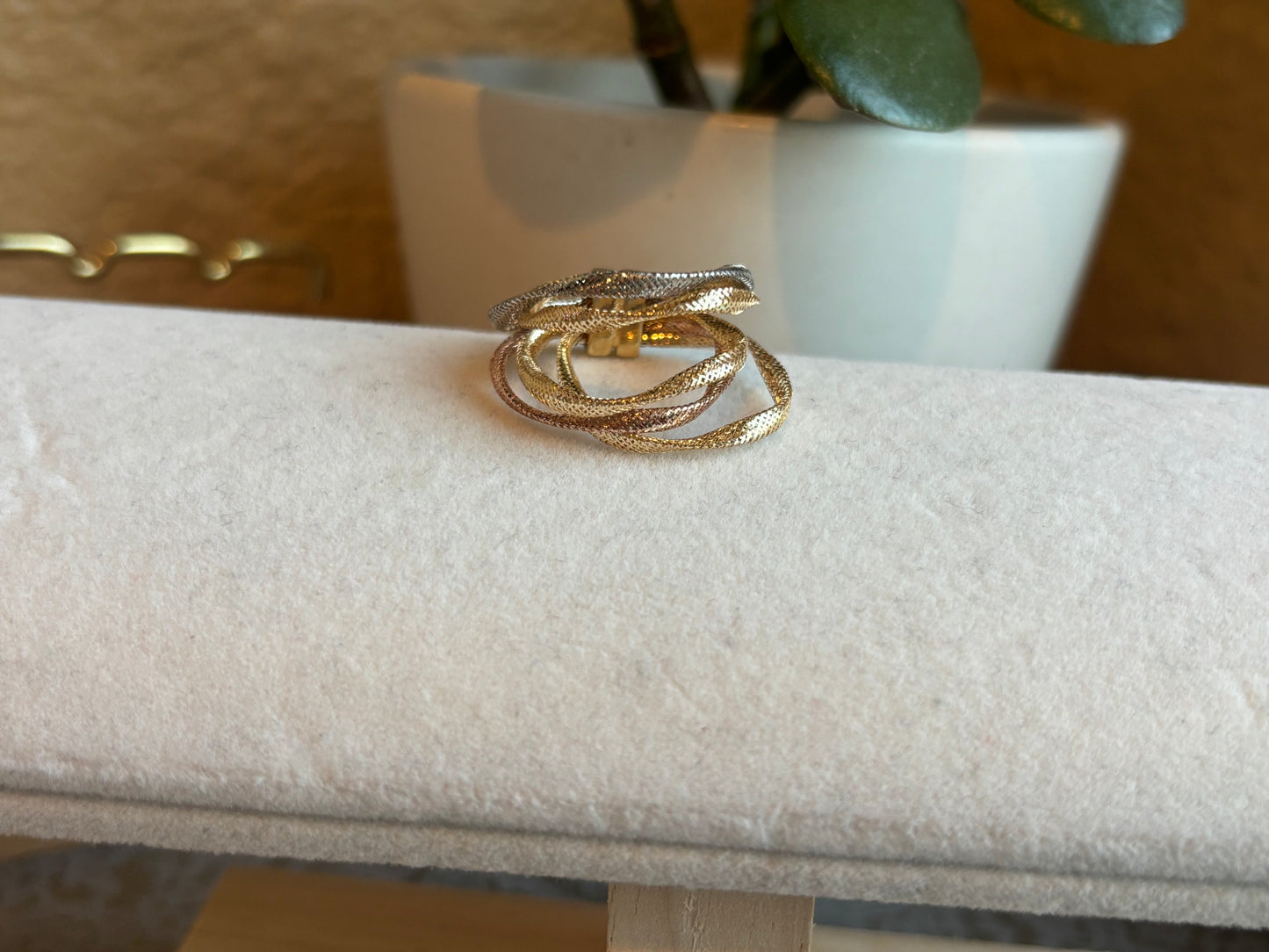 18K Real Gold Ring