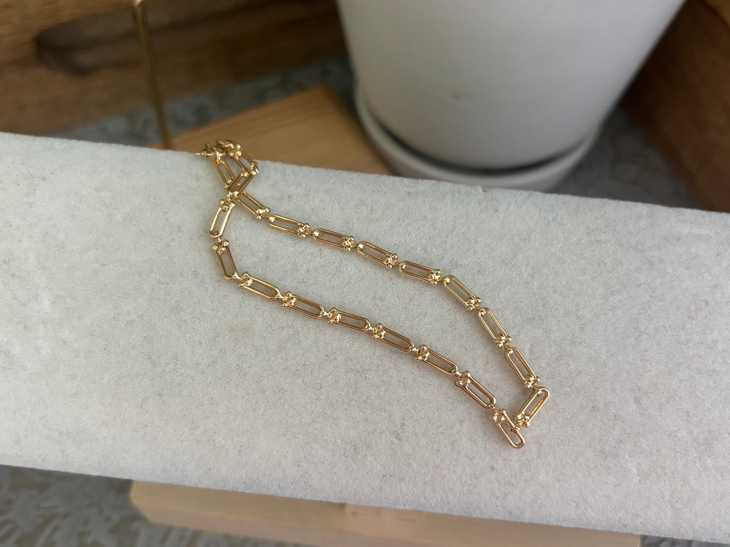18K Real Gold Bracelet