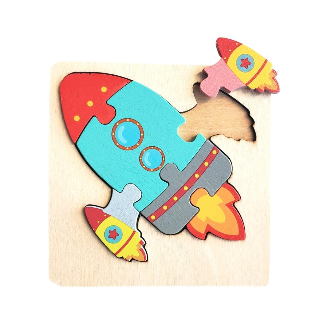 New! 5 set of Wooden Puzzle for kids