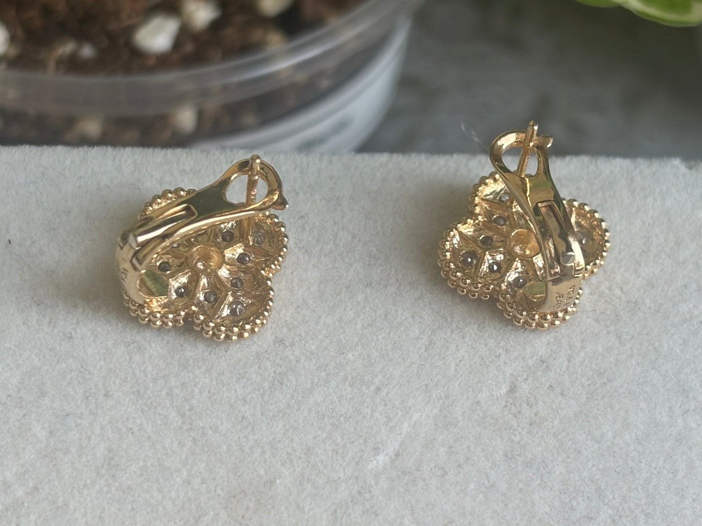 FOR HELEN ONLY! 18K Real Gold Earrings
