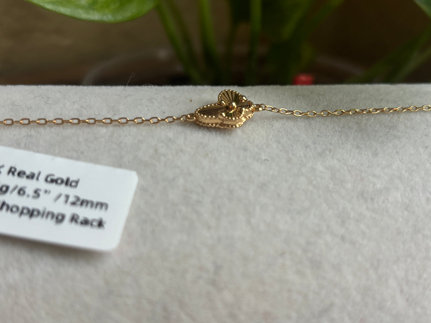 18K Real Gold Bracelet