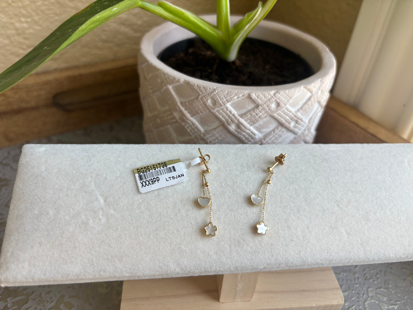 18K Real Gold Dangling