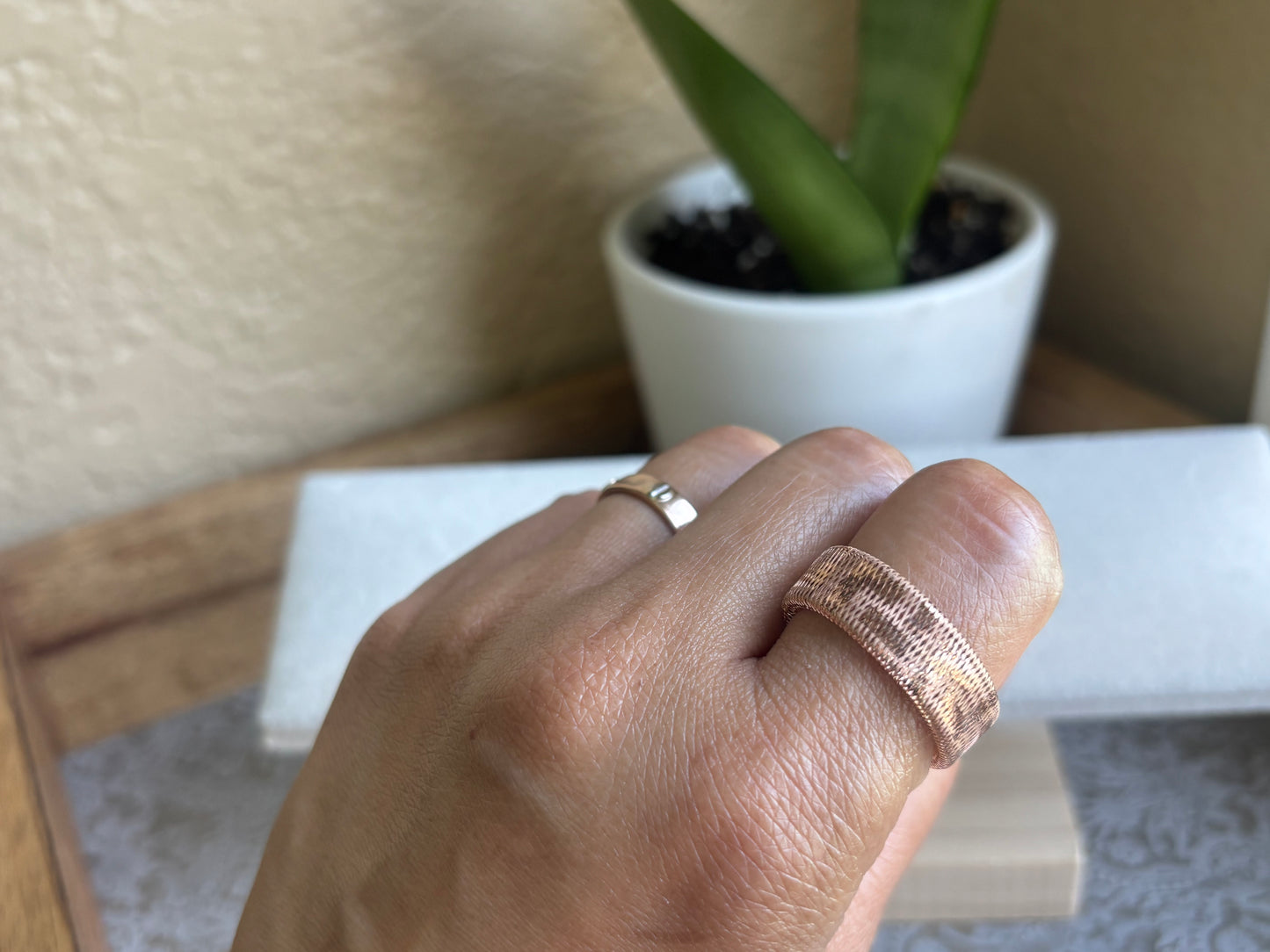 18K Real Gold Ring