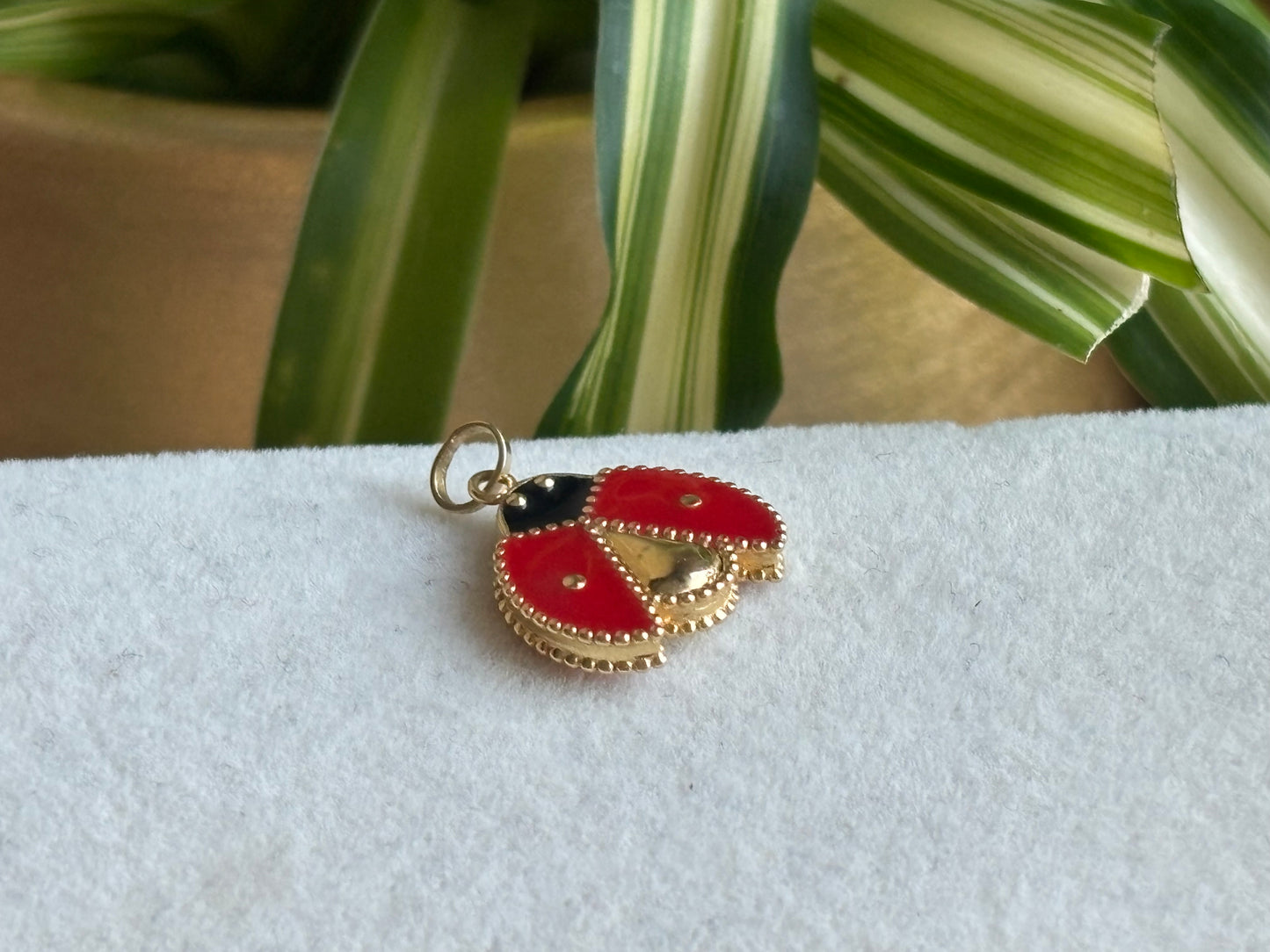 18K Real Gold Charm