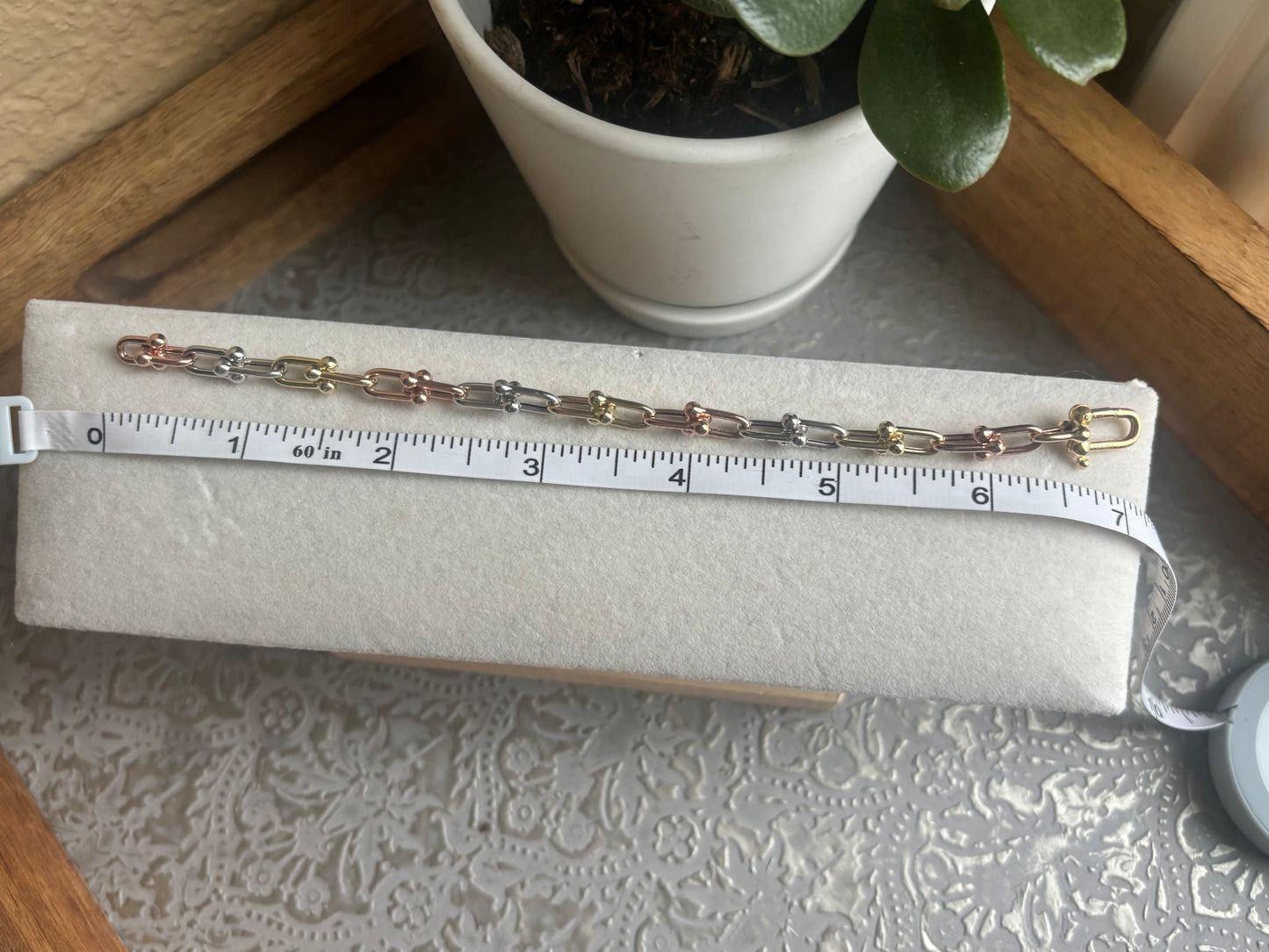 18K Real Gold Bracelet