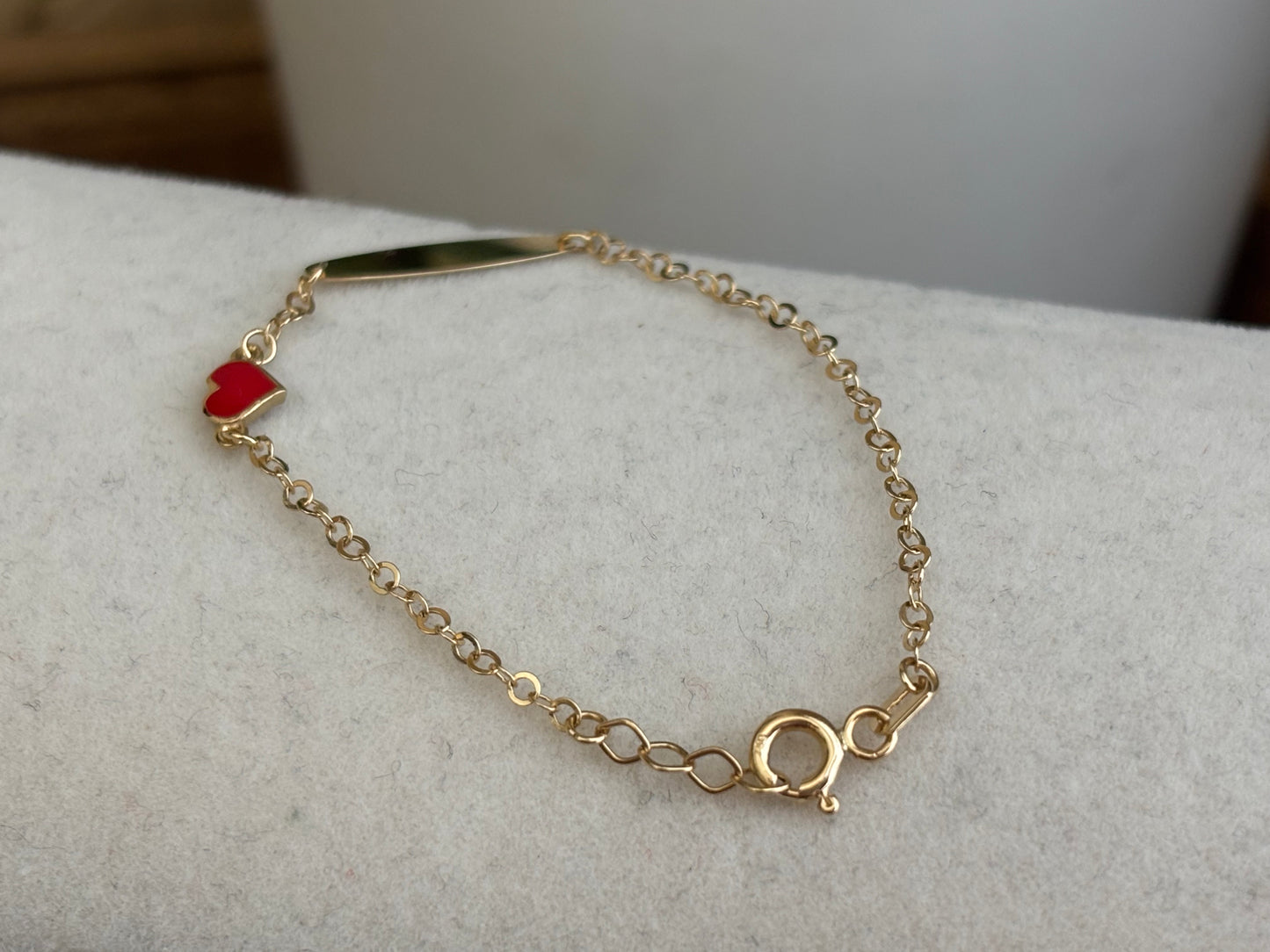 18K Real Gold Kids Bracelet