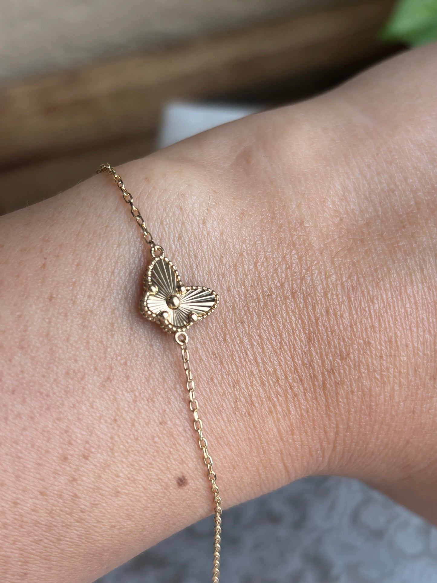 18K Real Gold Bracelet