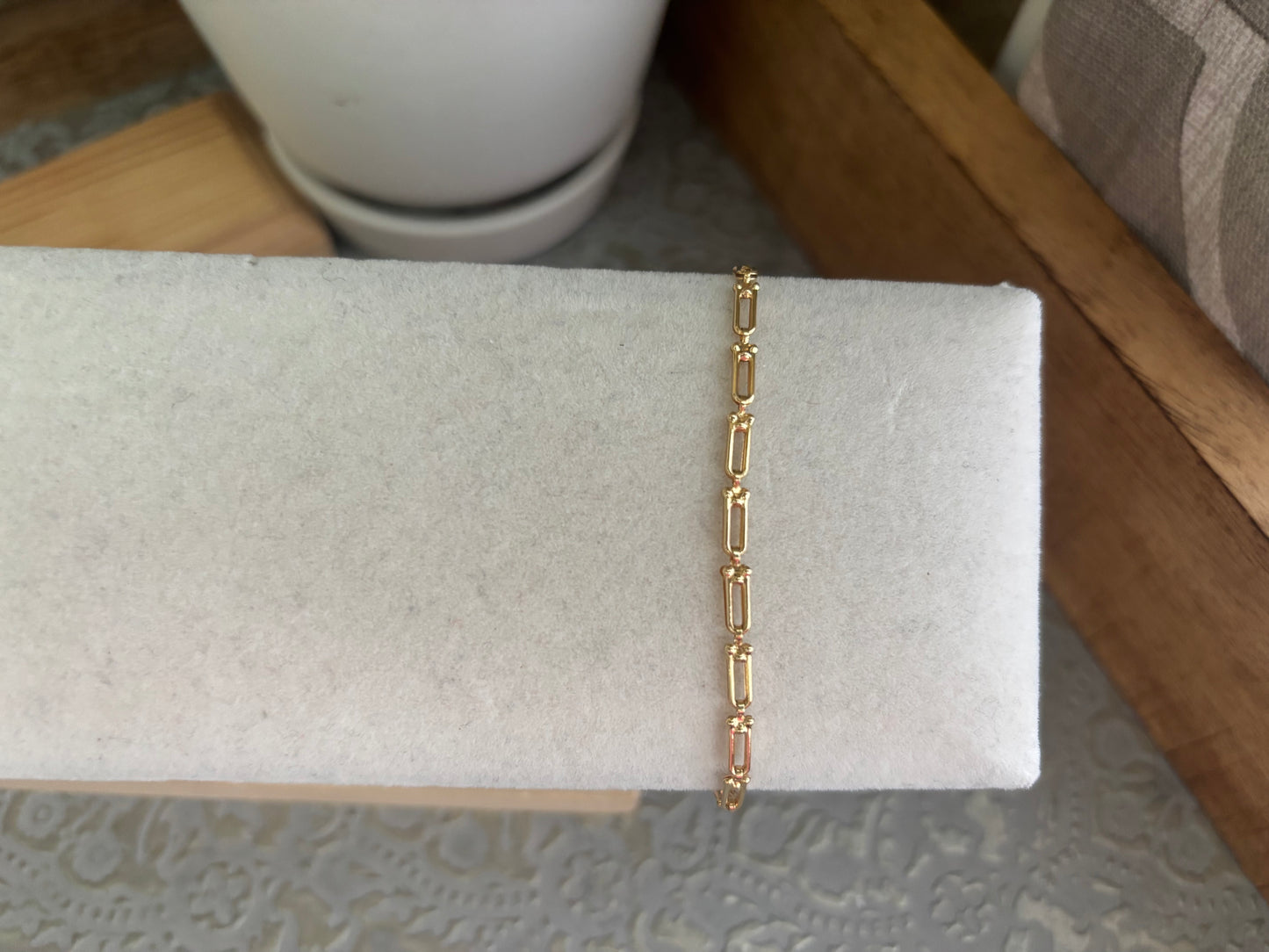 18K Real Gold Bracelet