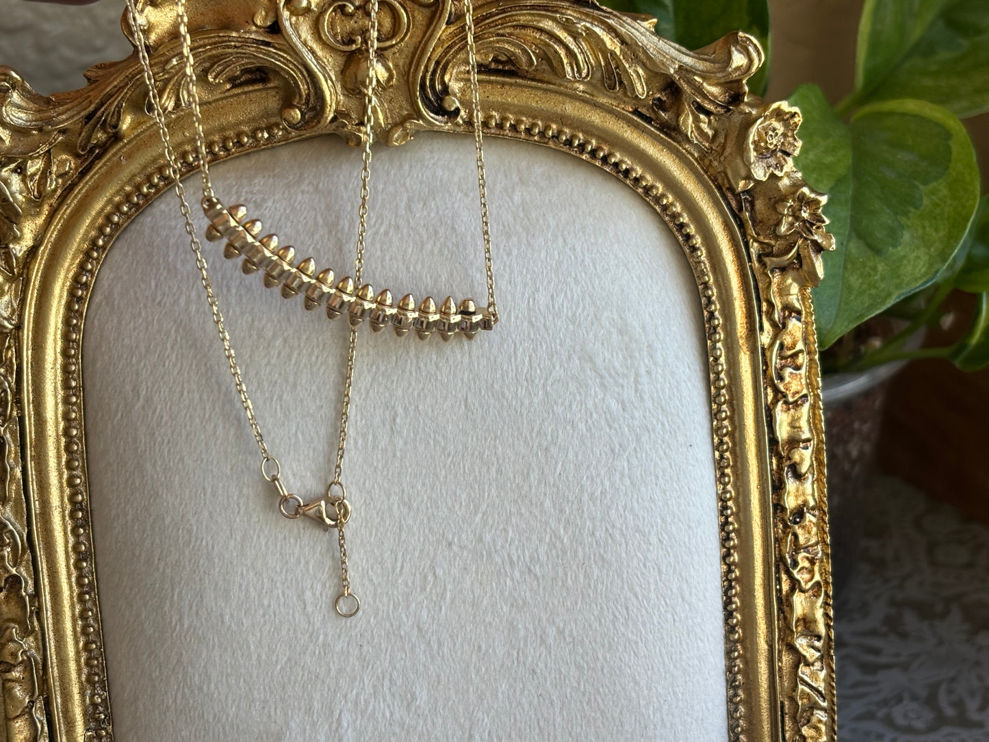 18K Real Gold Necklace