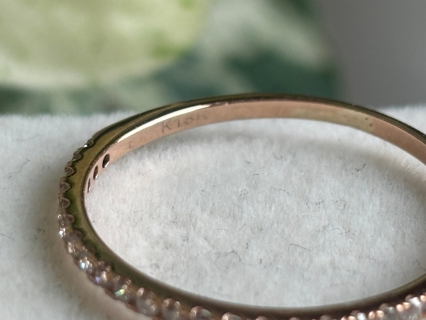 18K Real Gold Ring