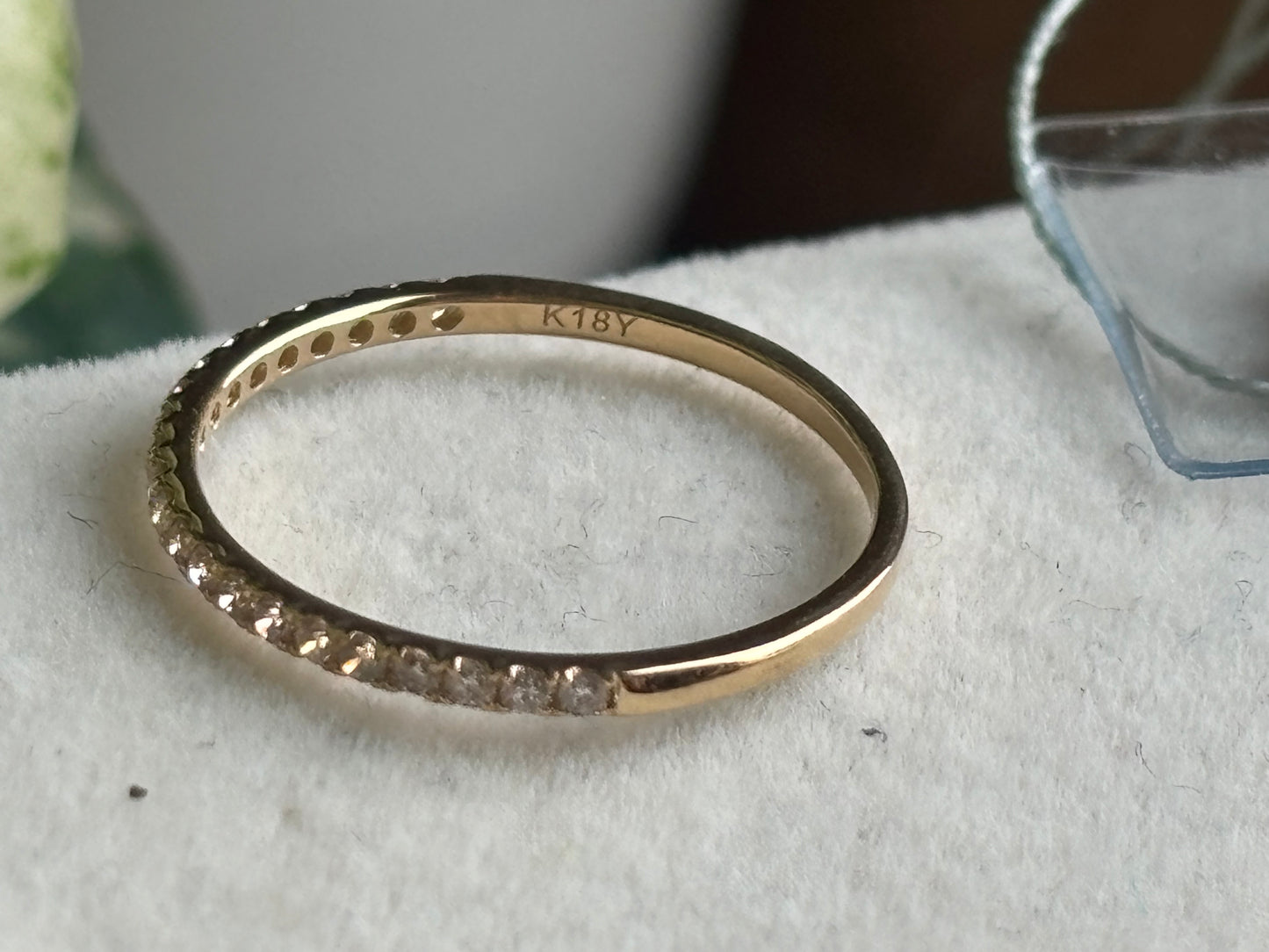 18K Real Gold Ring