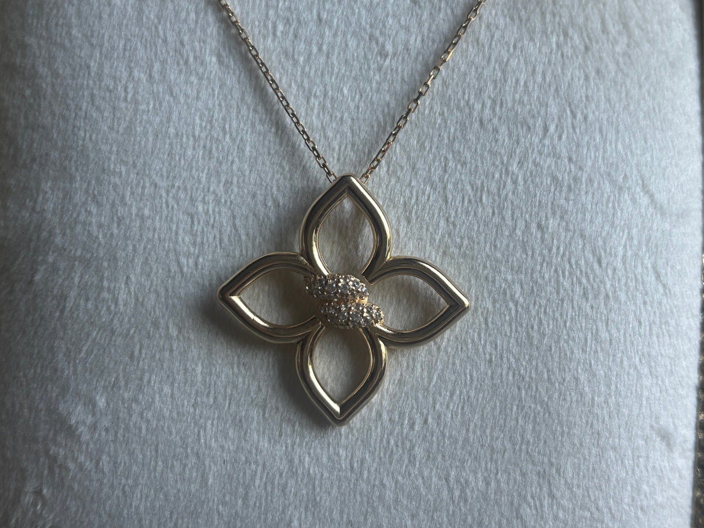 18K Real Gold Necklace