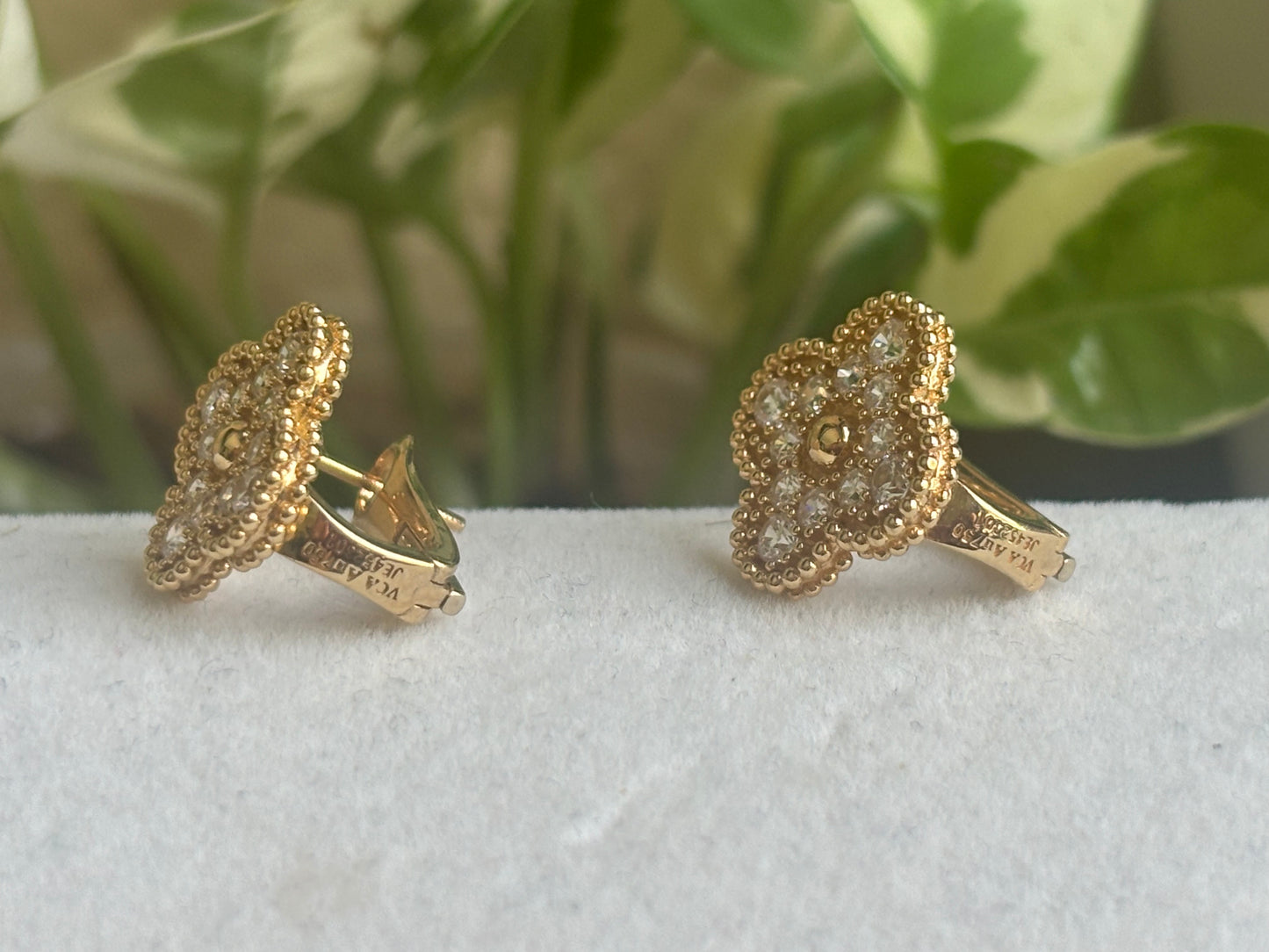 FOR HELEN ONLY! 18K Real Gold Earrings