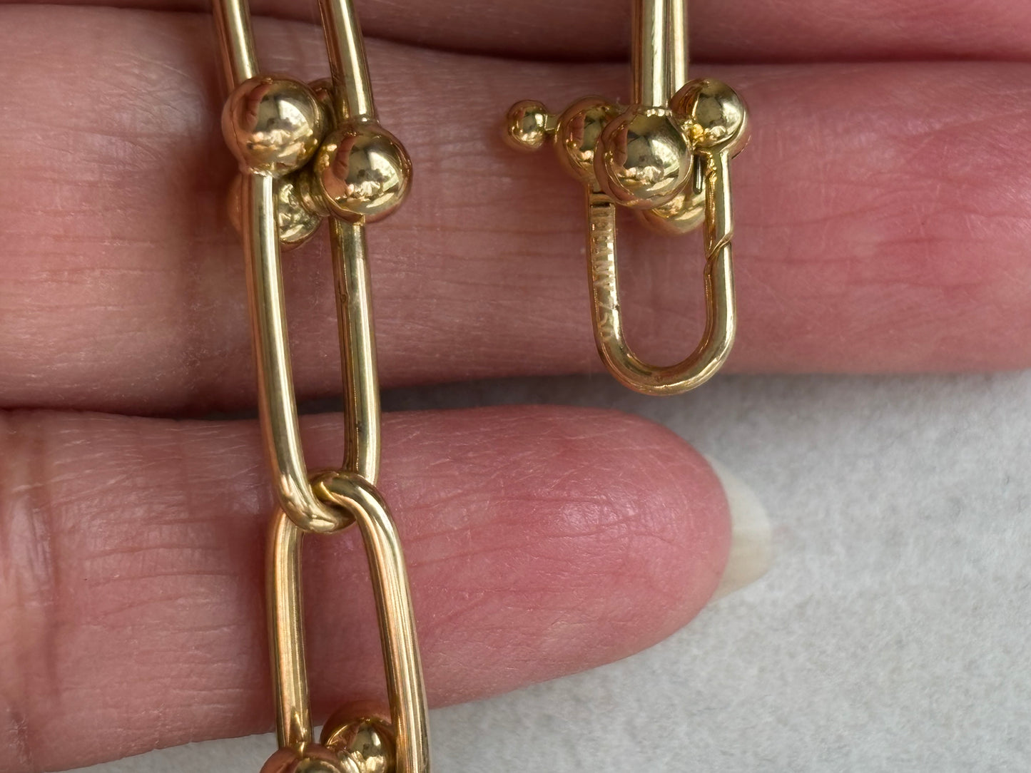 18K Real Gold Bracelet