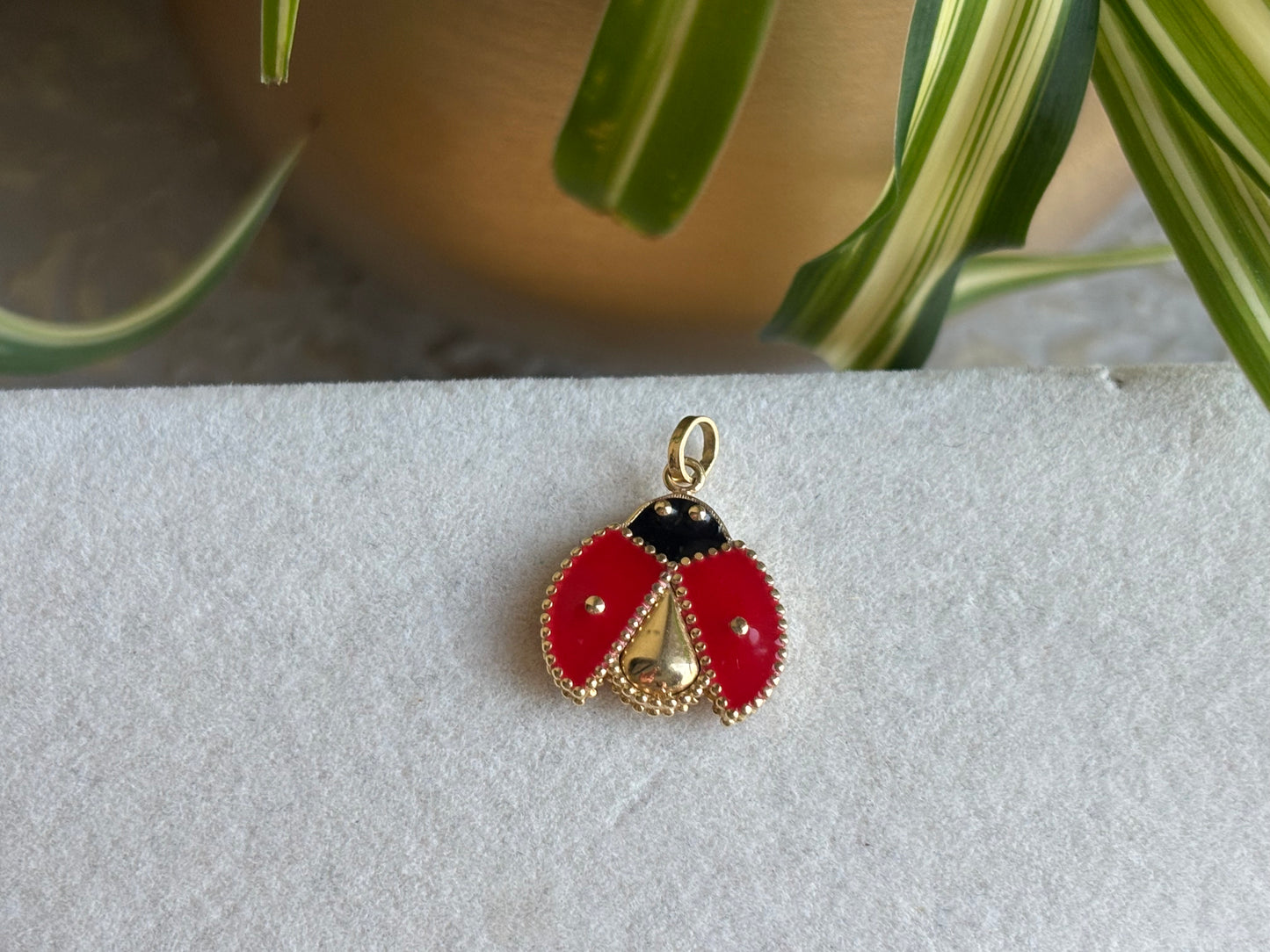 18K Real Gold Charm