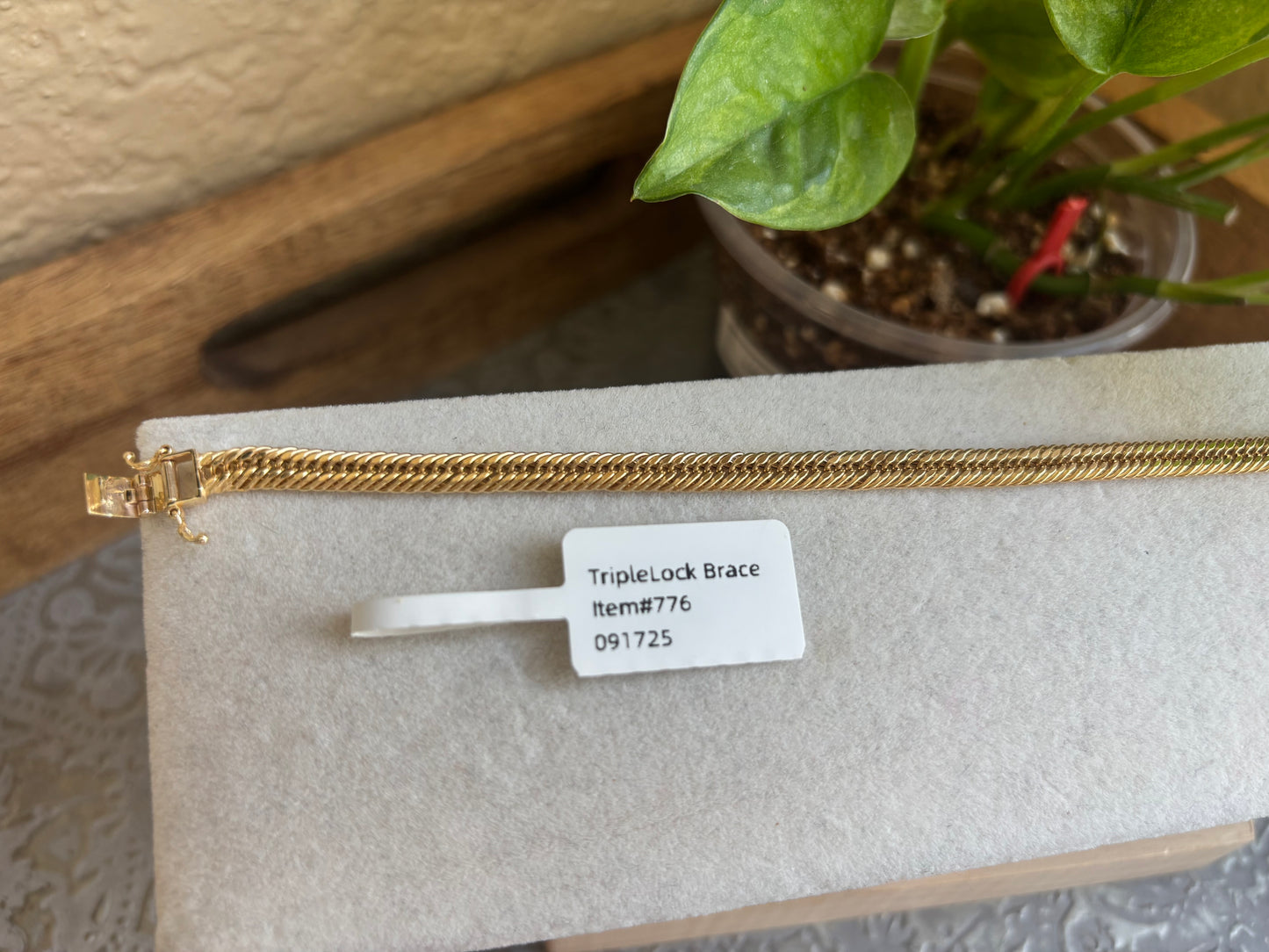 18K Real Gold Bracelet