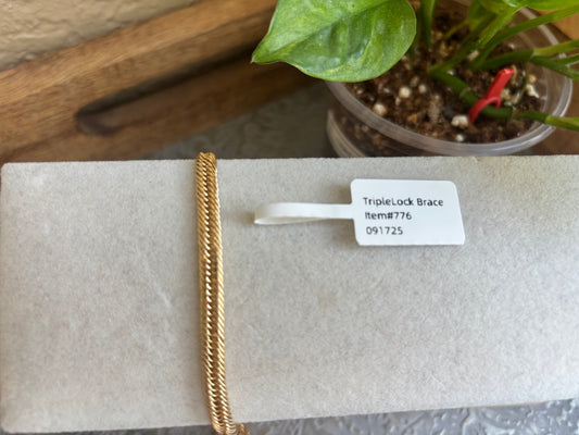 18K Real Gold Bracelet