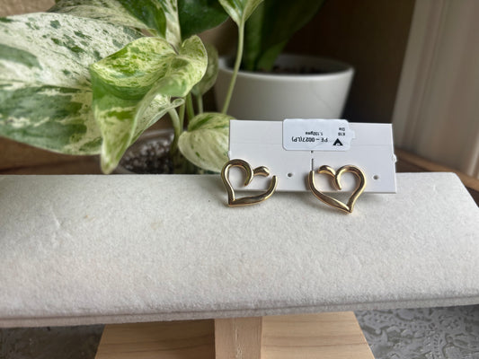 18K Real Gold Earrings