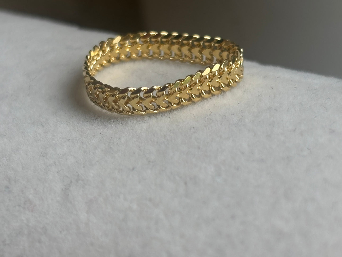 18K Real Gold Ring