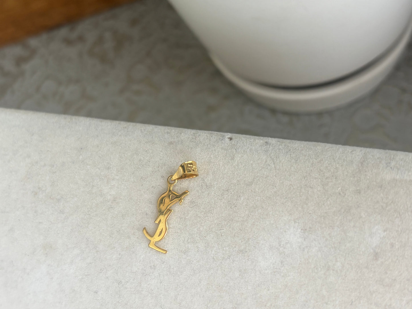 18K Real Gold Pendant