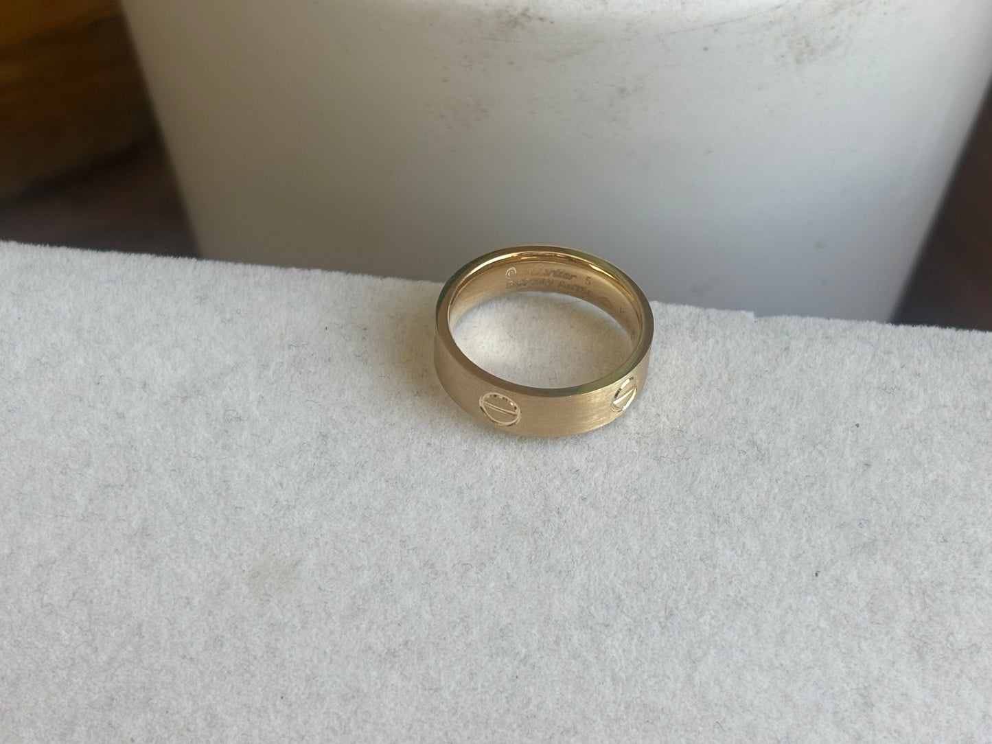 18K Real Gold Ring