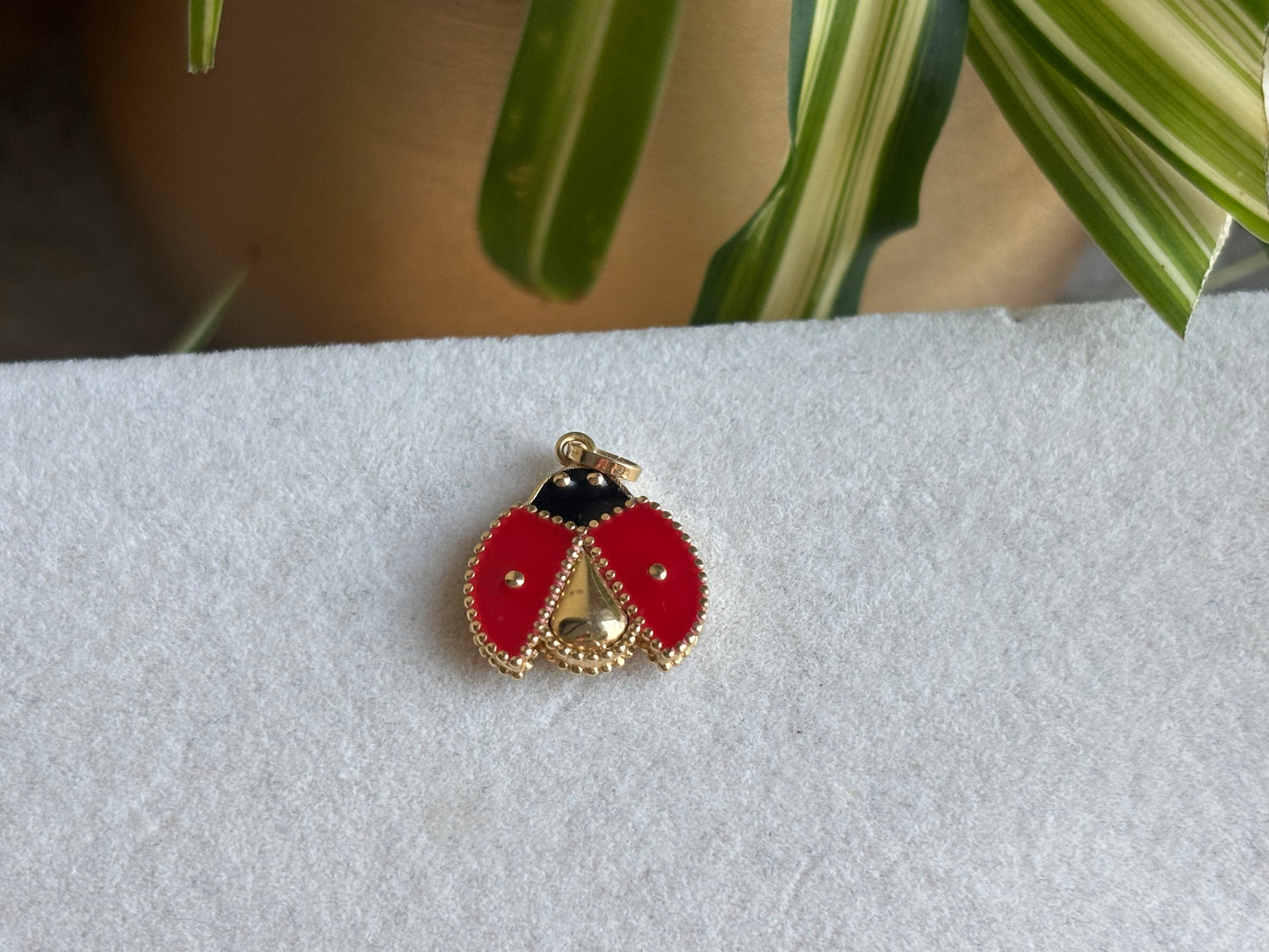 18K Real Gold Charm