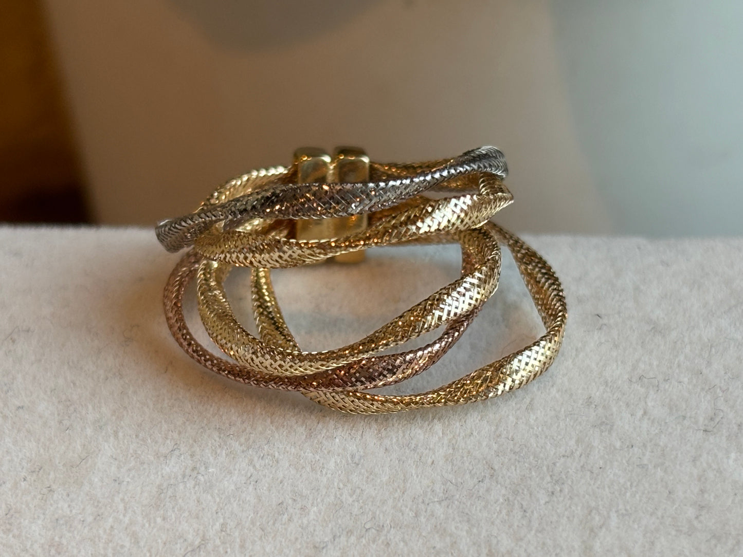 18K Real Gold Ring