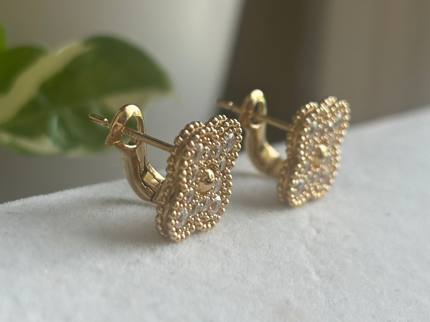 FOR HELEN ONLY! 18K Real Gold Earrings