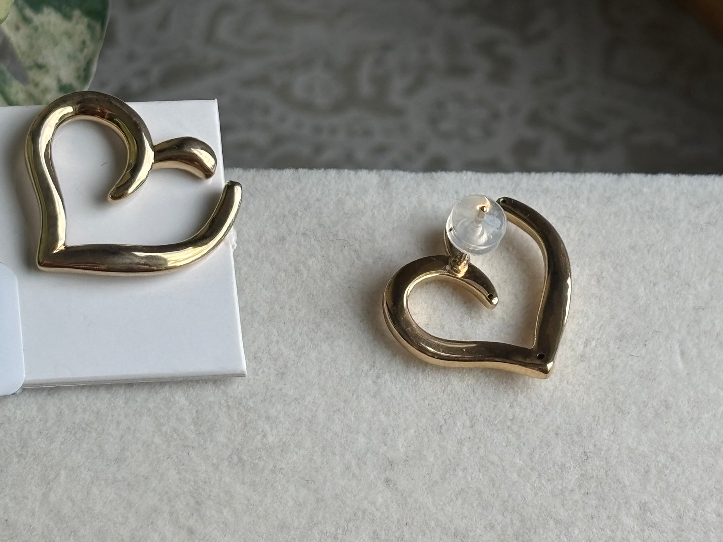 18K Real Gold Earrings