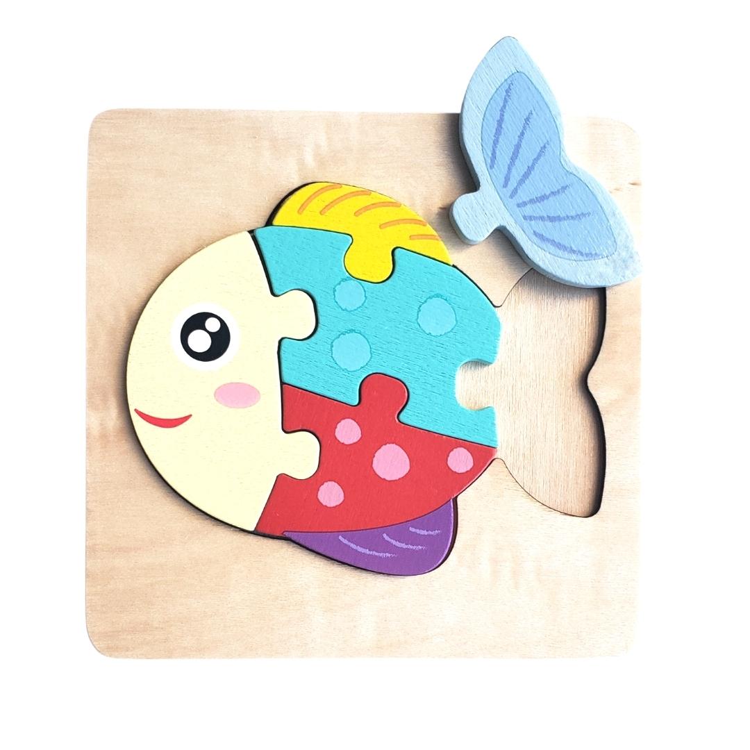 New! 5 set of Wooden Puzzle for kids