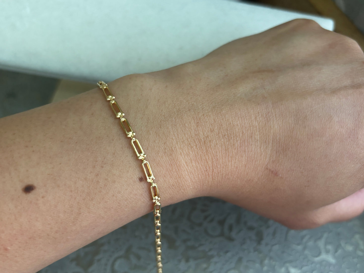 18K Real Gold Bracelet